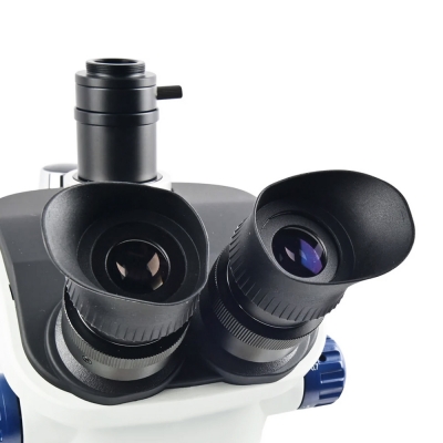 Тринокулярный микроскоп Kaisi TX-350E V1.1 с подсветкой-5