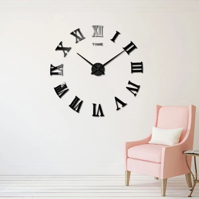 Большие настенные 3D часы OClock Loft, 100см-5