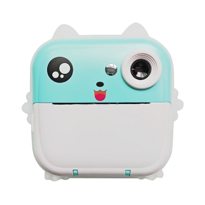 Детский фотоаппарат мгновенной печати CuteBuddy Blue-2